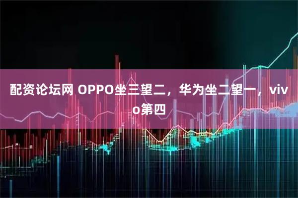 配资论坛网 OPPO坐三望二，华为坐二望一，vivo第四